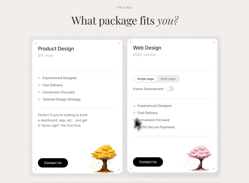 What Package Fits You 预览